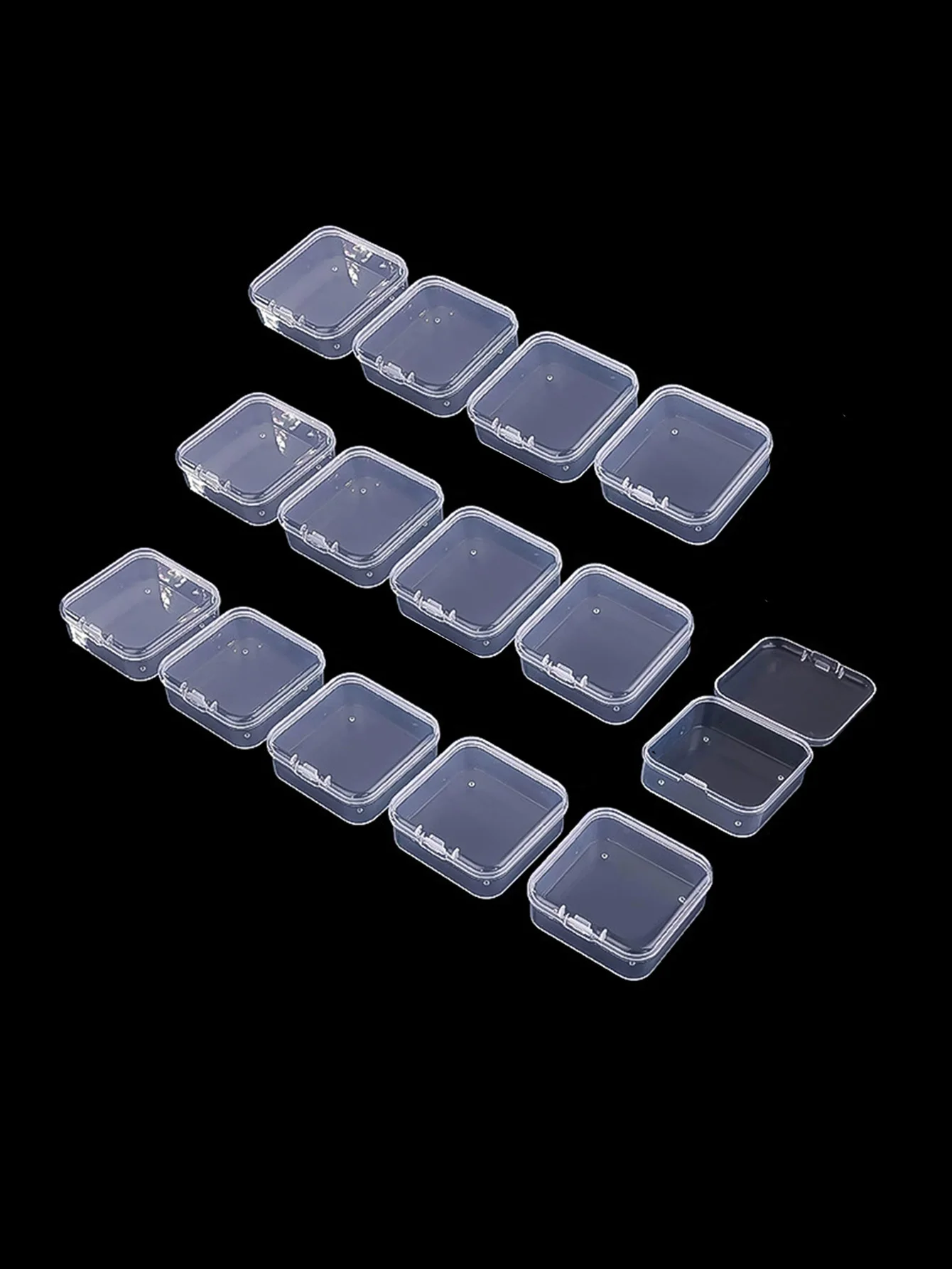 Transparent Storage Box With Lid For Jewelry And Small Items_voghion.com