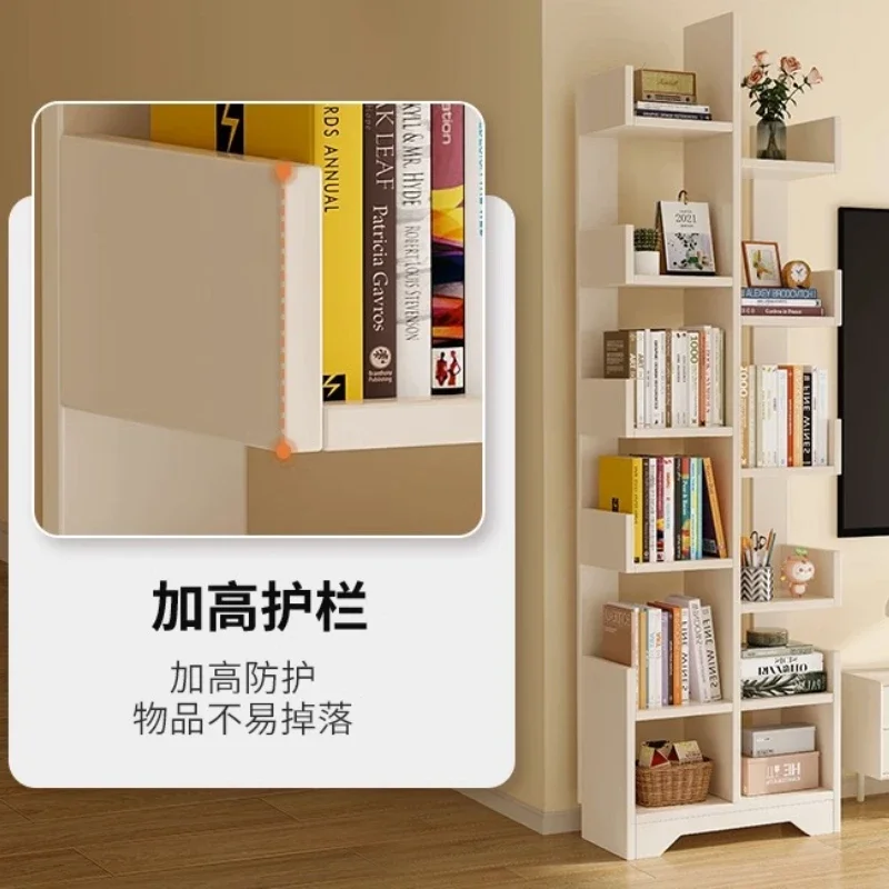 Bookshelf Kids Child Storage Cabinet Children Bookcase Bookstore Accessories Book Shelf Furniture Organize Toys White Meuble