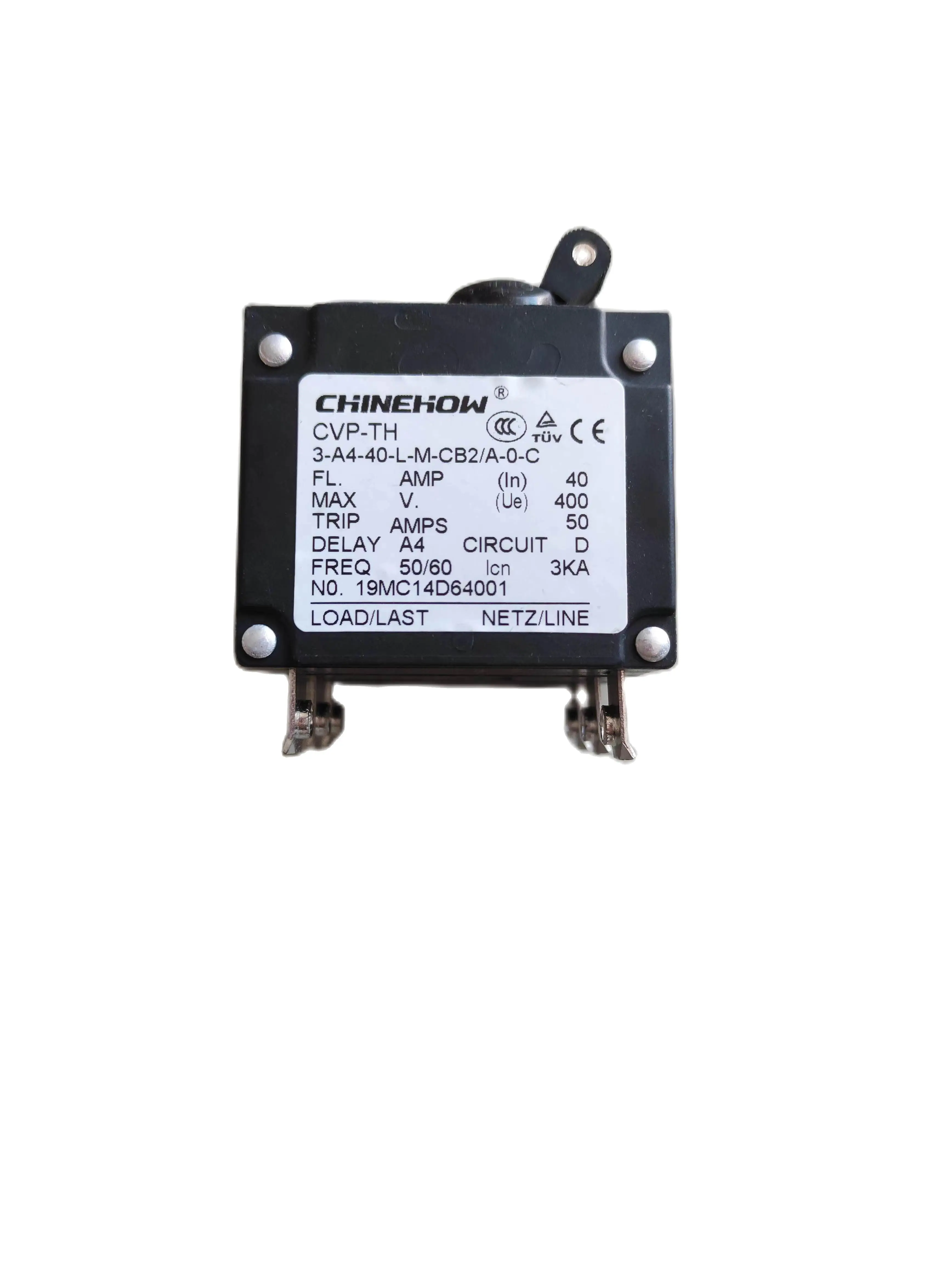 AMPS 40A CHINEHOW CIRCUIT BREAKER THREE PHASE GENERATOR PARTS