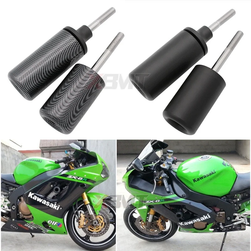 

Слайдеры без обрезания рамы мотоцикла, защита от падения для Kawasaki ZX6RR ZX6R ZX-6R ZX 6R 2003-2004
