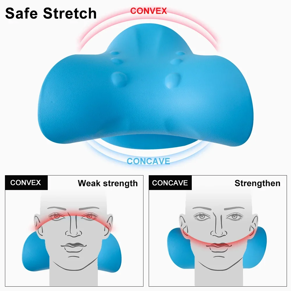 Neck Shoulder Relaxer Stretcher Massage Pillow Cervical Traction Device Relieve Pain Spine Cervical Massager Yoga Accessories