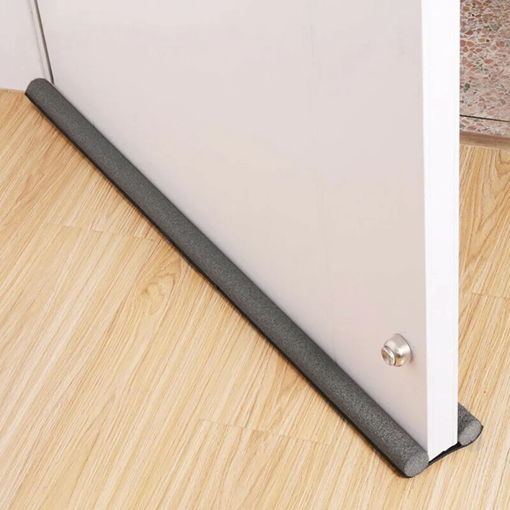Windproof Seal Strip Draught Excluder Stopper Door Bottom Guard Double Protector Doorstop Dustproof Blocker Sealer Soundproof