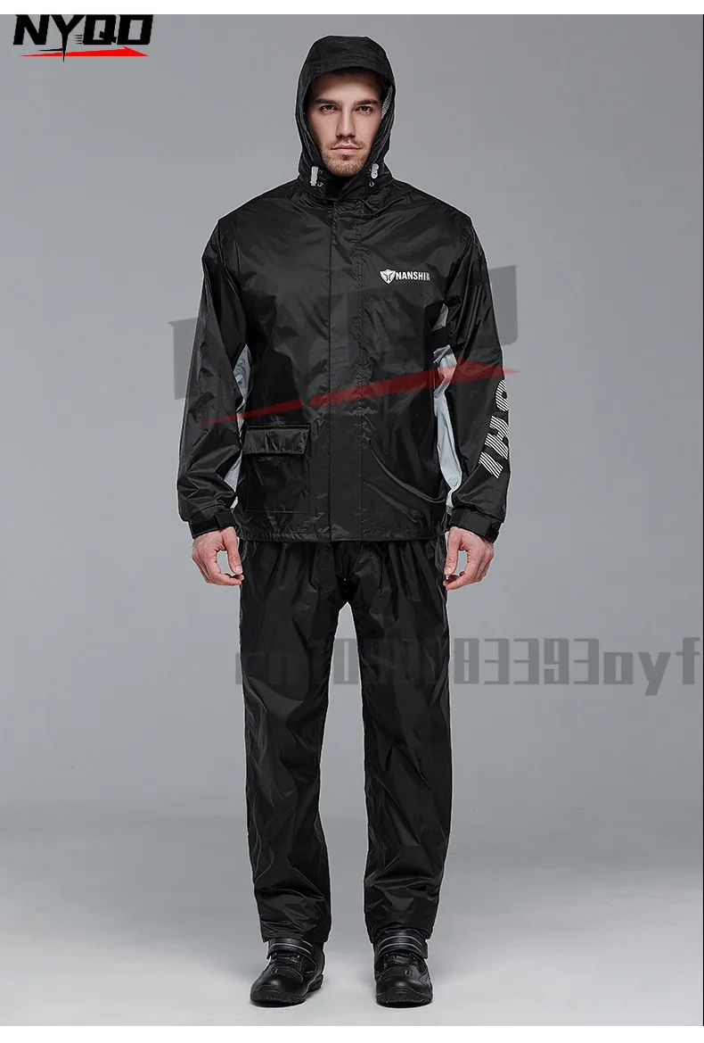 Adult Split Raincoat and Rain Pants suits Motorcycle Riding Raincoat for Men Women Outdoor Waterproof Fishing Clothing