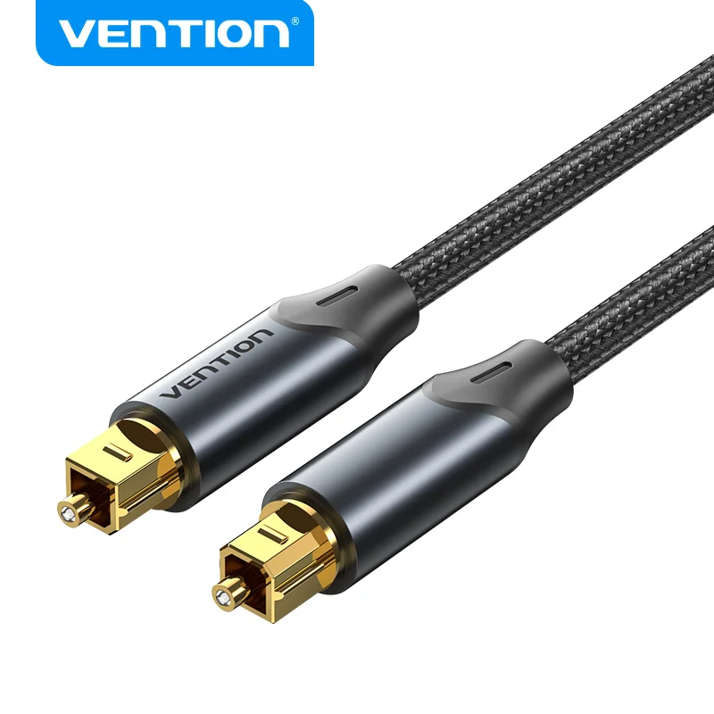 Vention Digital Optical Audio Cable Toslink SPDIF Coaxial Cable 1m 2m for Amplifiers Blu-ray Xbox 360 PS4 Soundbar Fiber Cable