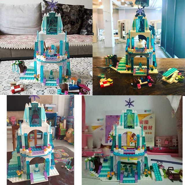Stock Friend Series Girl Princess Castle 10435 10436 Classic Animated Bricks Compatible 41062 41063 Building Blocks Kids Toys 2
