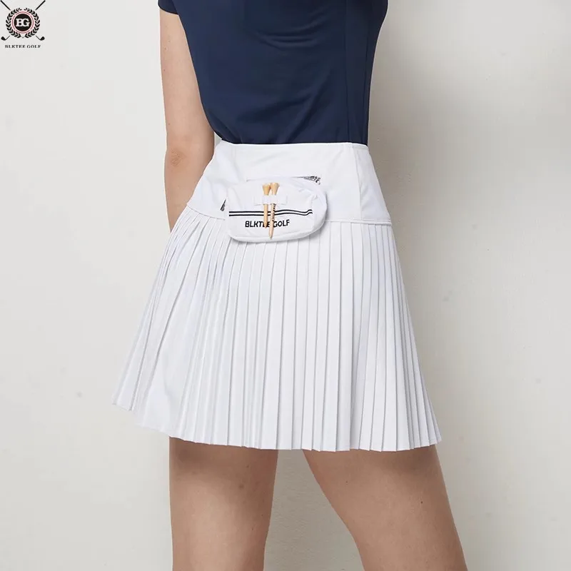 BLKTEE GOLF ladies short golf clothing tennis skirts for women sports pleated skirt summer autumn