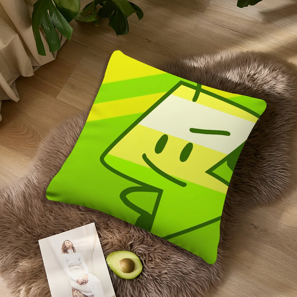 Spiel B-Bfdi B-Battle für Dream Island Kissenbezug Wohnzimmer Akzent Couch Rückenstütze Quadrat Lounge Erholsamer Nickerchen Begleiter ﻿ – Detail 6