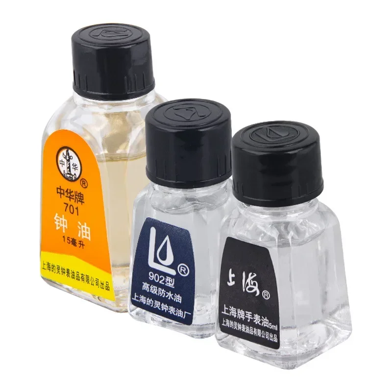 4 Pcs Professionale Olio Guardare Orologio Da Polso Della Vigilanza Di Tasca Di Manutenzione Olio Lubrificante 8000/4 Di Riparazione Della Vigilanza Strumento Di Parti Di Per Orologiai - Foto 6