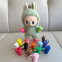 Suitable accessories for labubu and dolls, cute decorative water cup (without dolls) 1