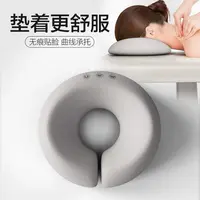 Memory Foam Salon Massage Face Pillow Universal Face Cradle for Massage SPA Beauty Salon Pad Relax Cover Removable Beauty Pillow 1