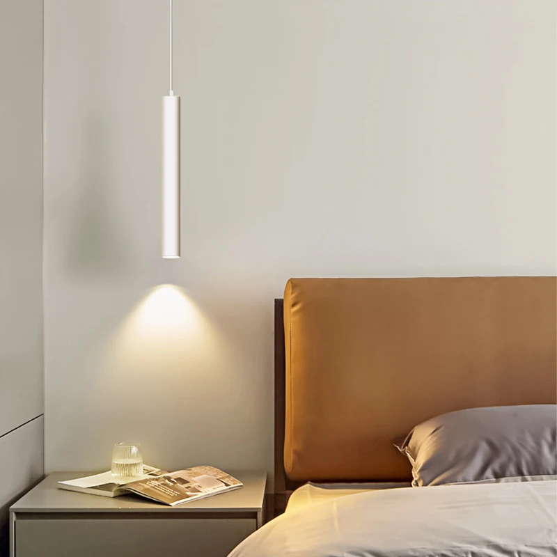 Nordic Minimalist LED Pendant Lamps for Restaurant Kitchen Dining Room Bar Bedroom Bedside