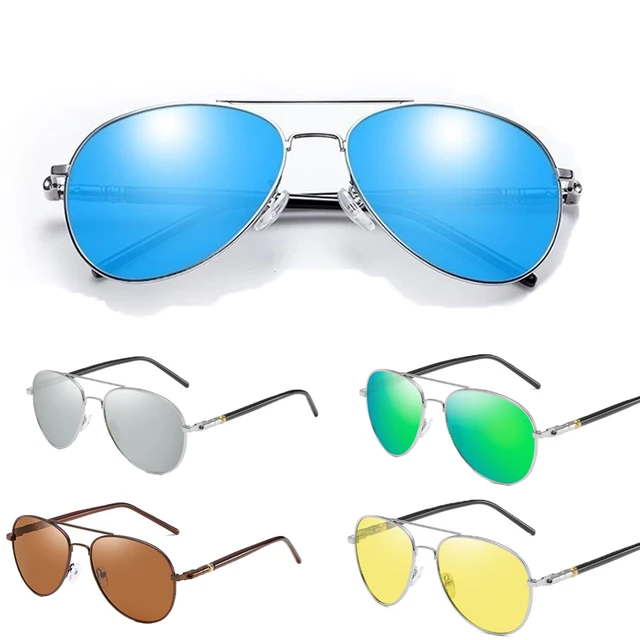 Luxury Pilot Polarized Sunglasses Men Women Driving Outing Sun