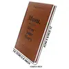 Mom I Want To Hear Your Story Notebook,1Count PU Leather Hardcover NotebookInstructional Diary, Meaningful Memory Gift forMom 5