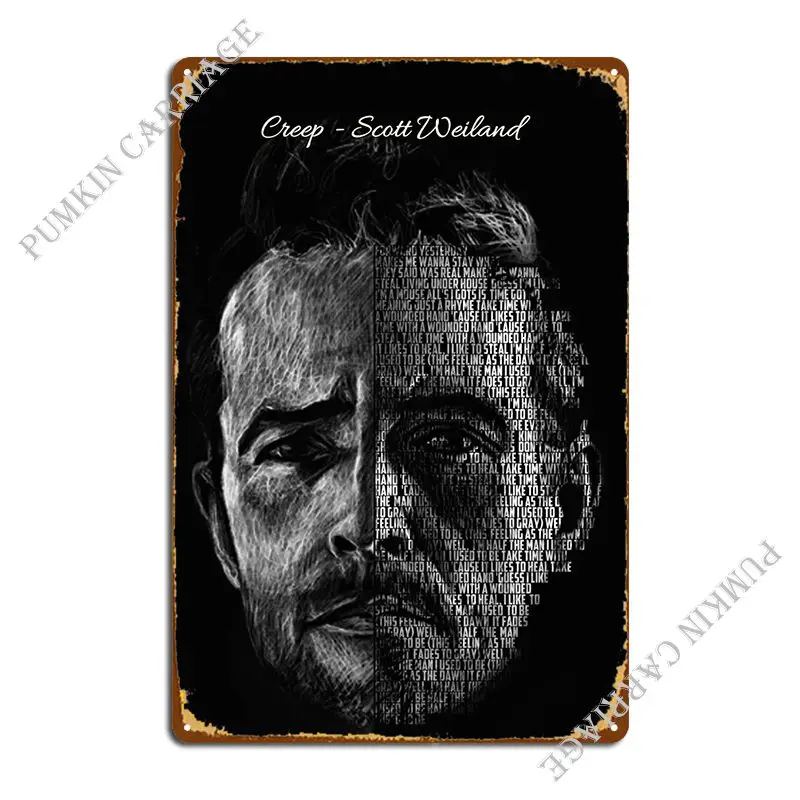 

Creep Metal Plaque Home Wall Decor Custom Cinema Tin Sign Poster