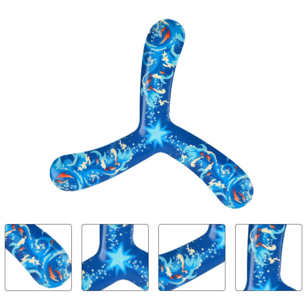 

1PC Leisure Sports Boomerang Toy Interesting Outdoor Boomerang Toy(Random Color) Boomerangs