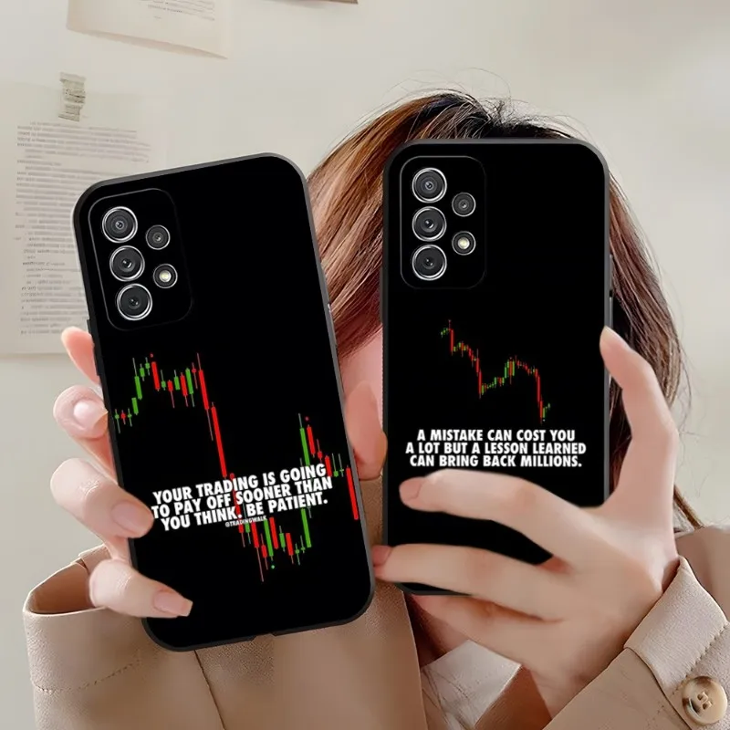 Day Trading Day Trader Custodia Per Telefono Per Samsung Galaxy S30 S23 S20 S22 S10 S21 S7 S9 S8 Pro Plus Cover Posteriore Ultra Fe