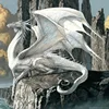 70*100cm 2000pcs Advanced Paper Jigsaw Puzzles White Dragon Animal Painting Stress Reducing Blazing with Color Christmas Gifts 2