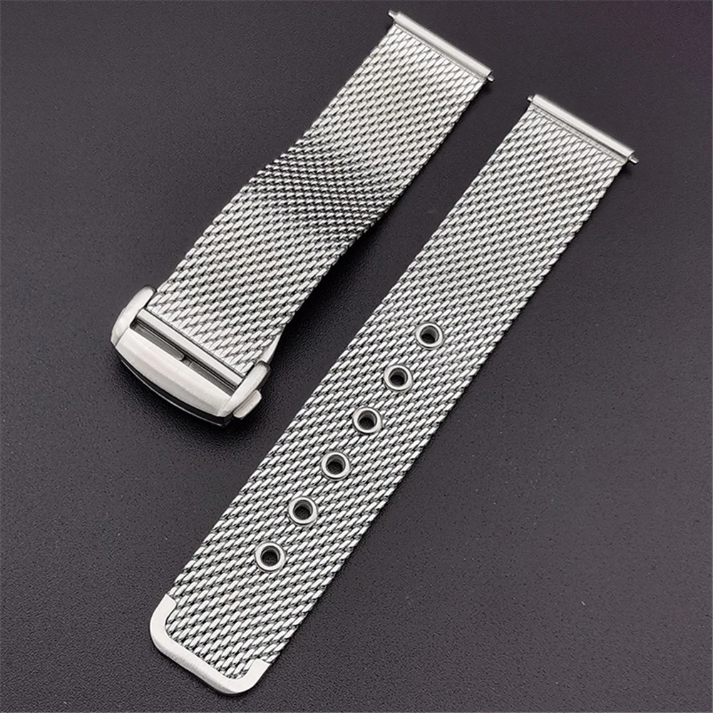 

20 22MM Stainless Steel Watch Band for Universal Watchband Strap Replacement for Huawei Watch for Samsung Galaxy for Garmin for