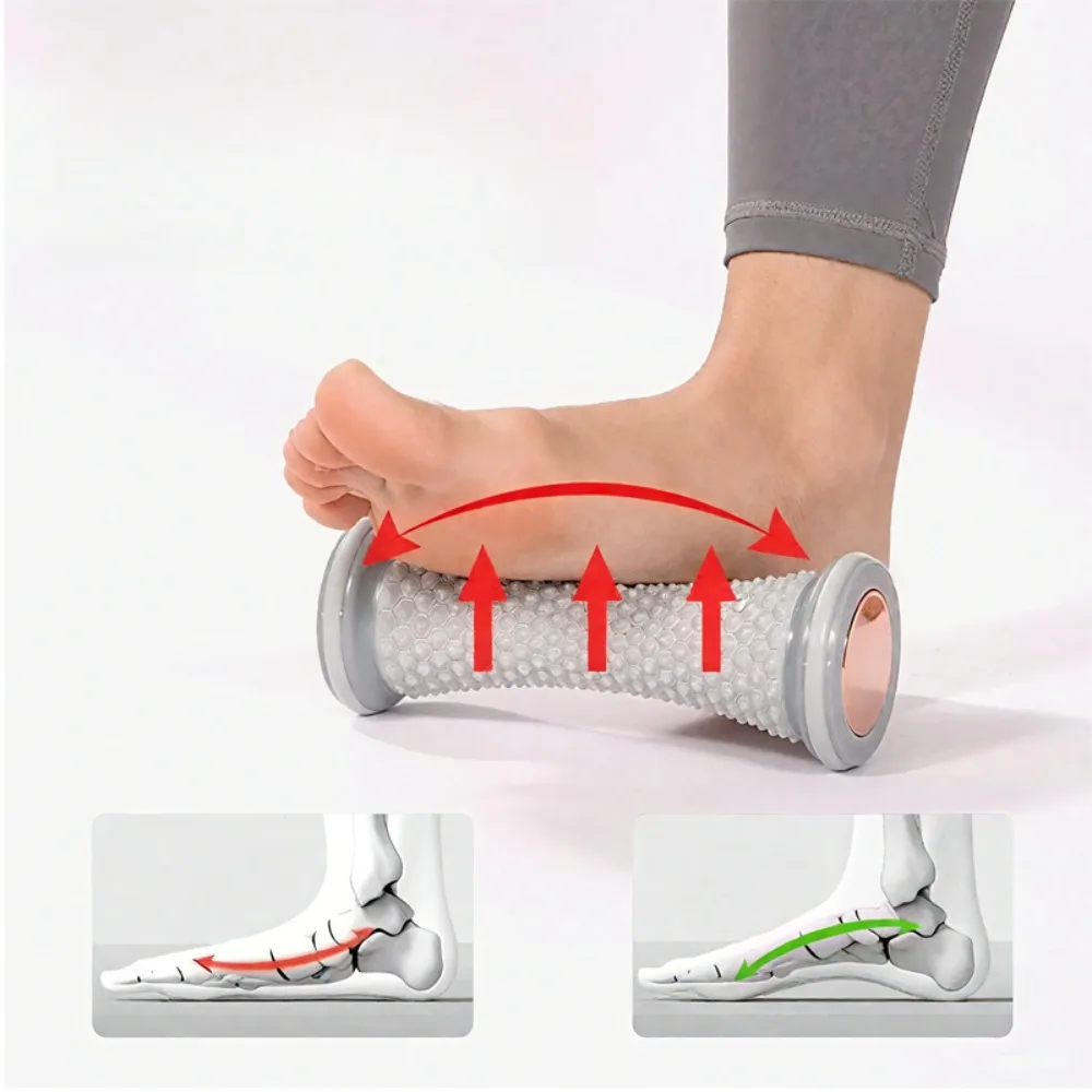 Schmerzlinderung bei Plantarfasziitis, Fußmuskelentspannung, Beinrolle, Fitness-Fußgewölbetrainer, Rad, Tiefenmassage_voghion.com
