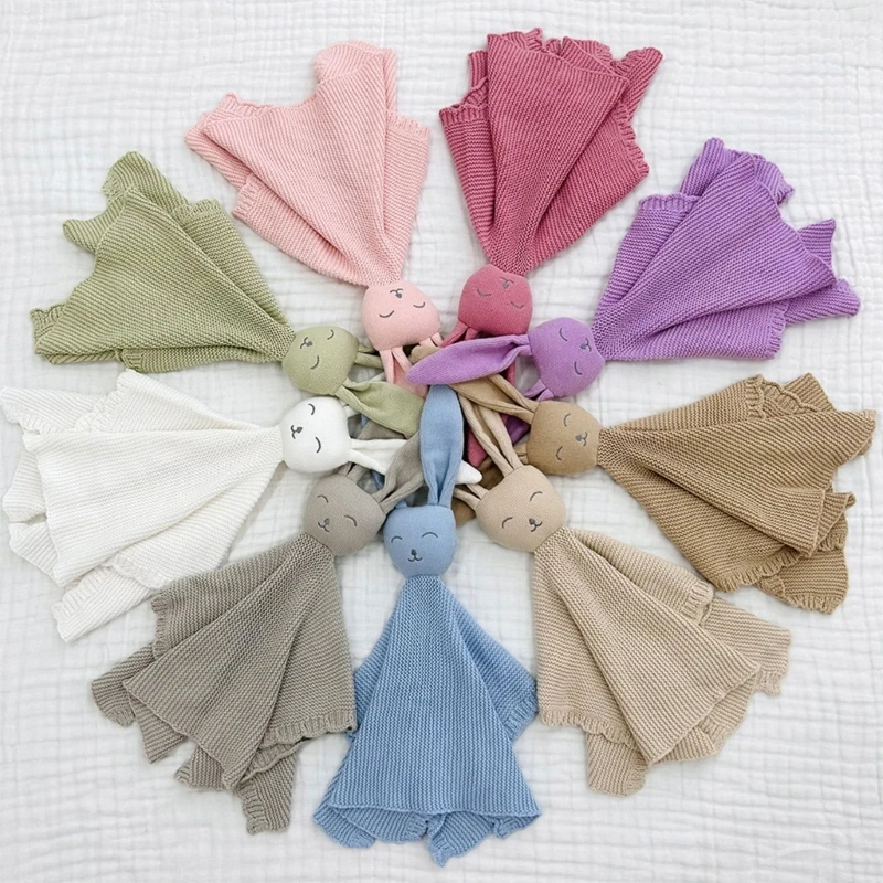 

Baby Blanket Infant Toddler Cuddle Snuggles Toy Blankets for Nursery Strollers