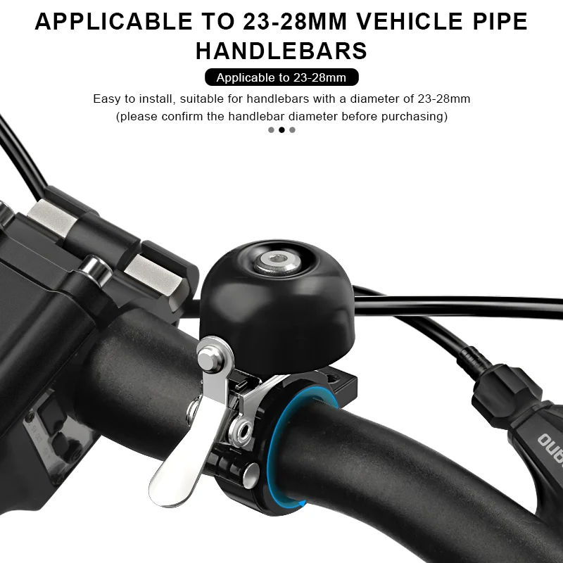 Bicycle Bell Retro Bicycle Bell Copper Classical Clear Loud Sound MTB Bike Handlebar Ring Horn Safety Cycling Warning