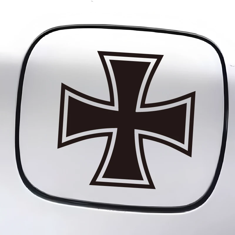 Iron Cross Car Sticker – Distinctive Decor