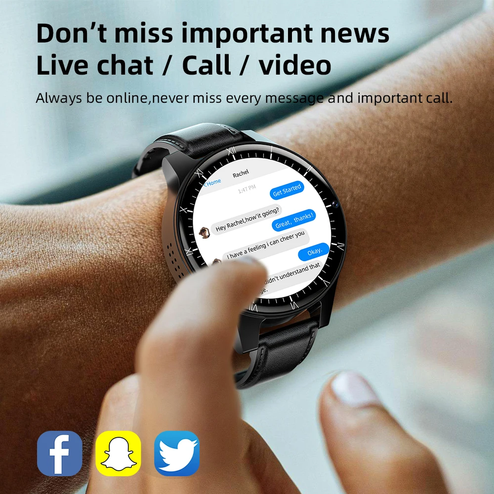LOKMAT ο pplp  ȵ̵ Ʈ ġ  ū ġ ũ ī޶  ȭ smartwatch  ڵ 