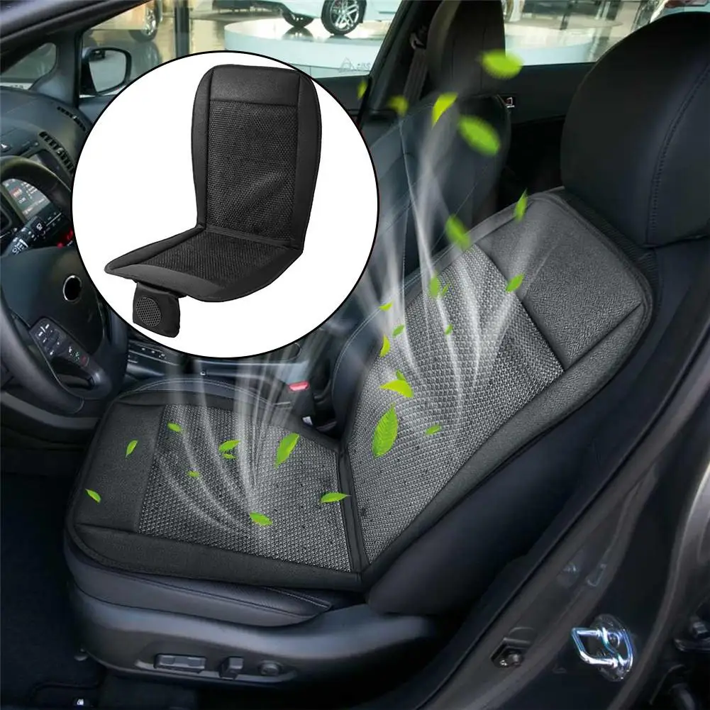 

12V Summer Car Seat Cushion Cover Cooling Air Ventilated Fan Cushion Conditioned Cooler Pad Ventilation Cushion