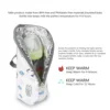 Outdoor Baby Milk Water Bottle Warmer Bag Infant Feeding Bottle Protective Cover Insulation Portable Stroller Hanging Warmer bag 4