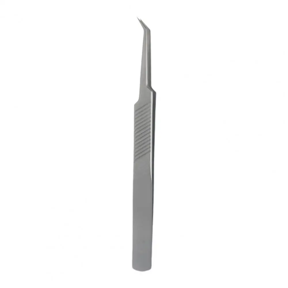 

Precision Eyelash Tweezers Anti-Slip Design Easy Lashes Application and Removal DIY Straight Curved Eyelash Applicator Tool