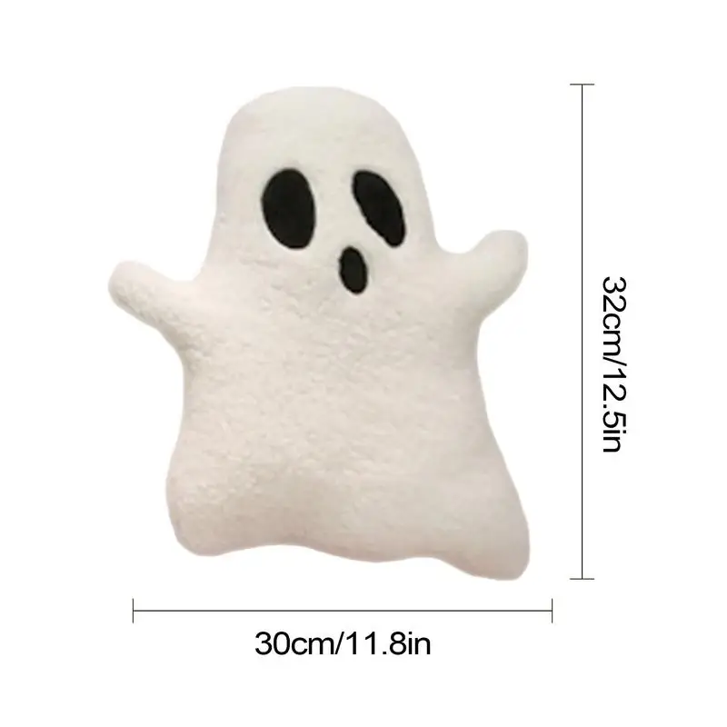 Ghost Stuffed Animal Halloween Ghost Doll Toy Stuffed Plushie Soft Cartoon Stuffed Animals Ghost Funny Home Decorative Plush Toy