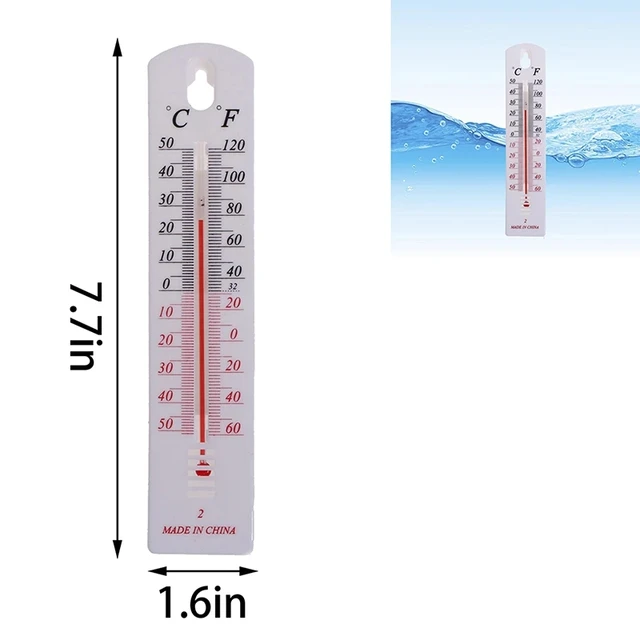 Home Thermometer Indoor Wall Thermometer For Room Temperature Temperature  Gauge Meter With / For Indoor Outdoor Home Office - AliExpress