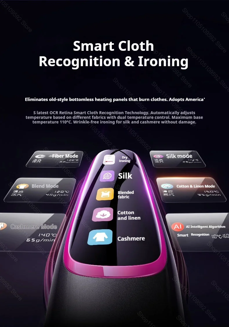 plancha de vapor portátil para ropa, Mini vaporizador portátil para ropa, máquina de prensado de tela para ropa de viaje de calentamiento rápido con hogar &raquo; plancha de vapor portátil para ropa