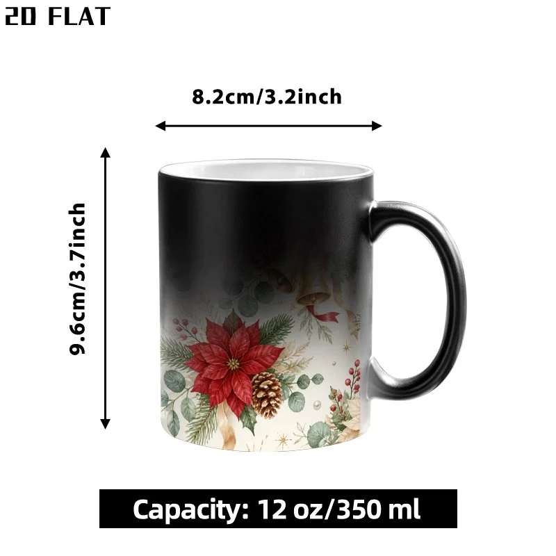 Color Changing Christmas Coffee Mug 12oz Gift