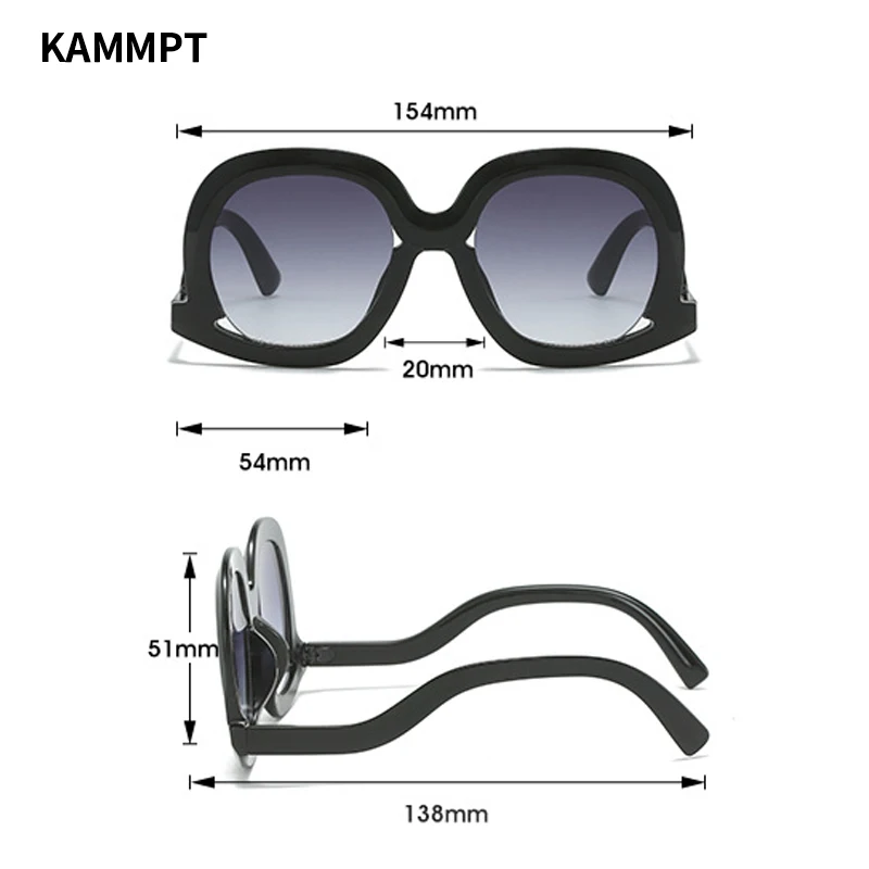 KAMMPT м  ۶, õ Ƽ ĵ ÷ , Ʈ 귣 , ׶̼ UV400, ϸ 