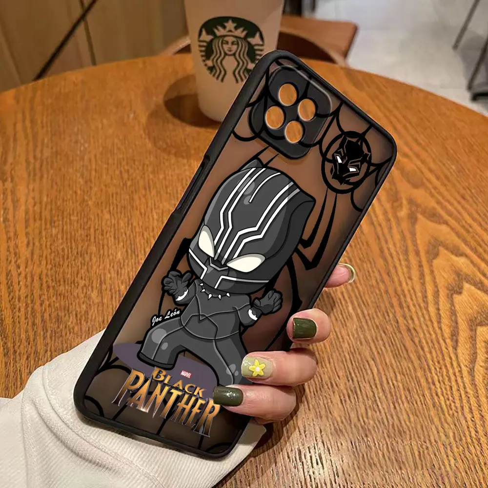 thumbnail image 1 of Matte Case for OPPO A97 A96 A95 A94 A93 A92 A92S A78 A74 A73 A72 A57 A55 A54 A53 4G 5G Case Funda Marvel Avengers Anime Cartoon, 1 of 5