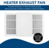 Bathroom Exhaust Fan, Heater, and LED Light Combination 3