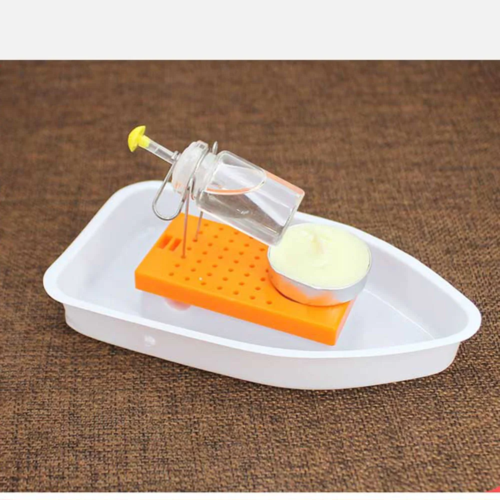 펀유 물리 과학 실험 수제 증기선 기술 실험 장비 DIY 증기선