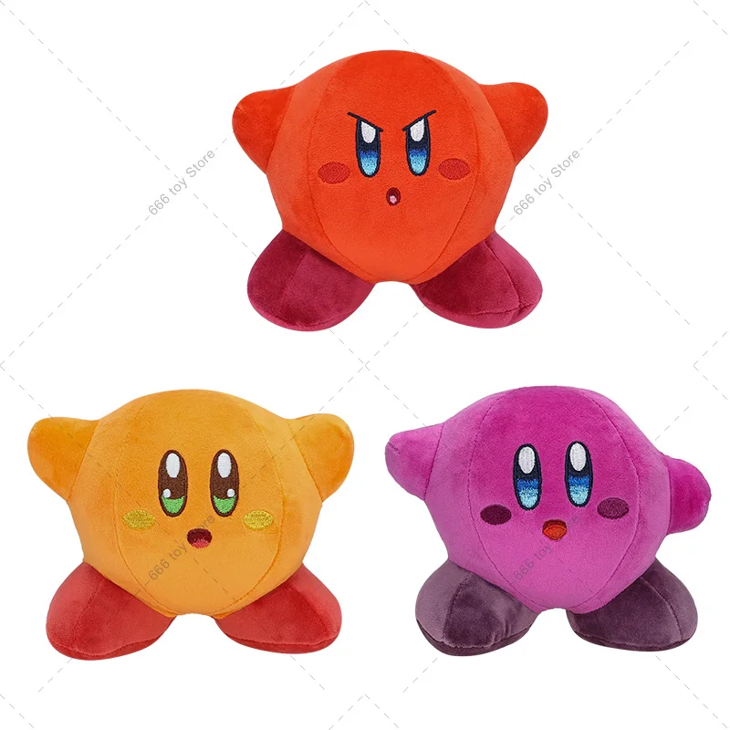 

Новая искусственная аниме звезда Kirby Kawaii блестящая Звезда Kirby Красный Оранжевый Фиолетовый Мягкая Плюшевая Высококачественная мультяшная игрушка Подарки
