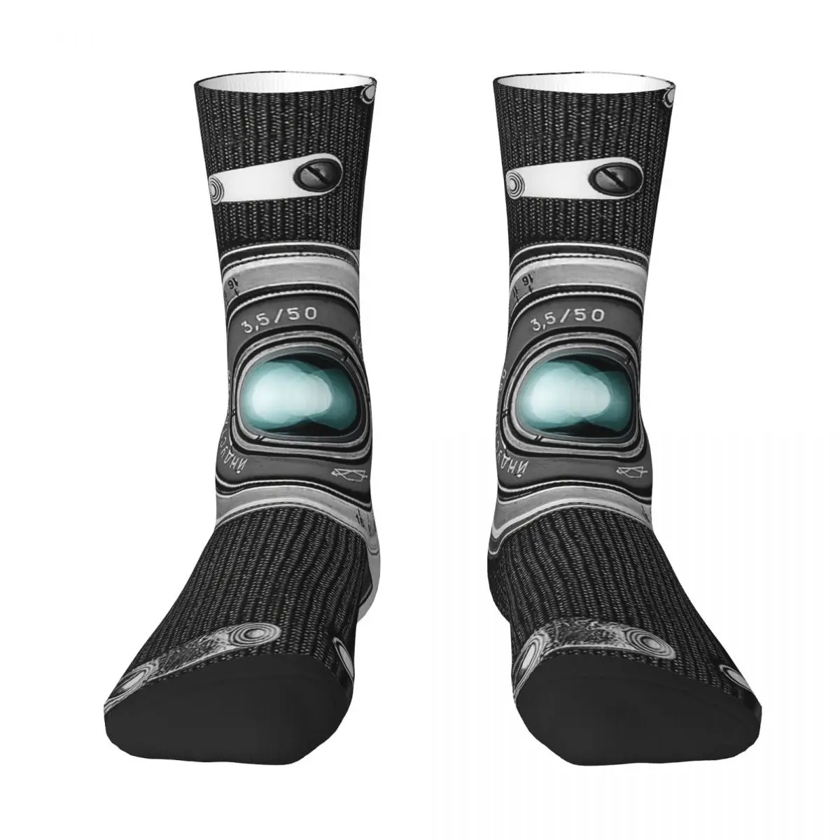 Camera With Blue Lens For Funny Photographer Gift Adult Socks,Unisex socks,men Socks women Socks