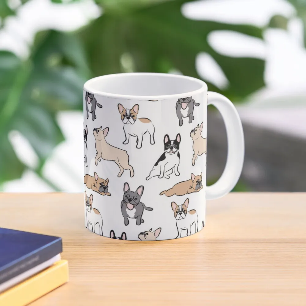 

French Bulldog Coffee Mug Aesthetic Cups Mate Cups Mug