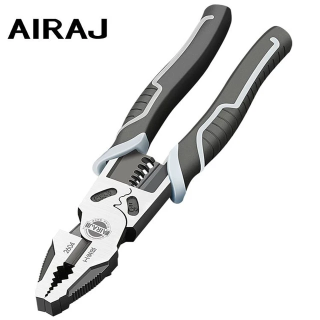 AIRAJ Multifunctional Universal Diagonal Pliers Needle Nose Pliers Hardware Tools Universal Wire Cutters Electrician Wire Pliers 1