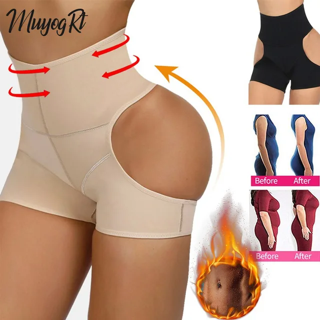 Womens Butt Lifter Panties Tummy Control Seamless Enhancer Body Shaper Briefs Underwear Booty Top Waist Trainer Polyester 1