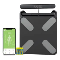 Smart Scale for Body Weight and Fat, 8 Electrode Full Body Scales with BMI, Body Fat, Muscle Mass, Handle Digital display 1