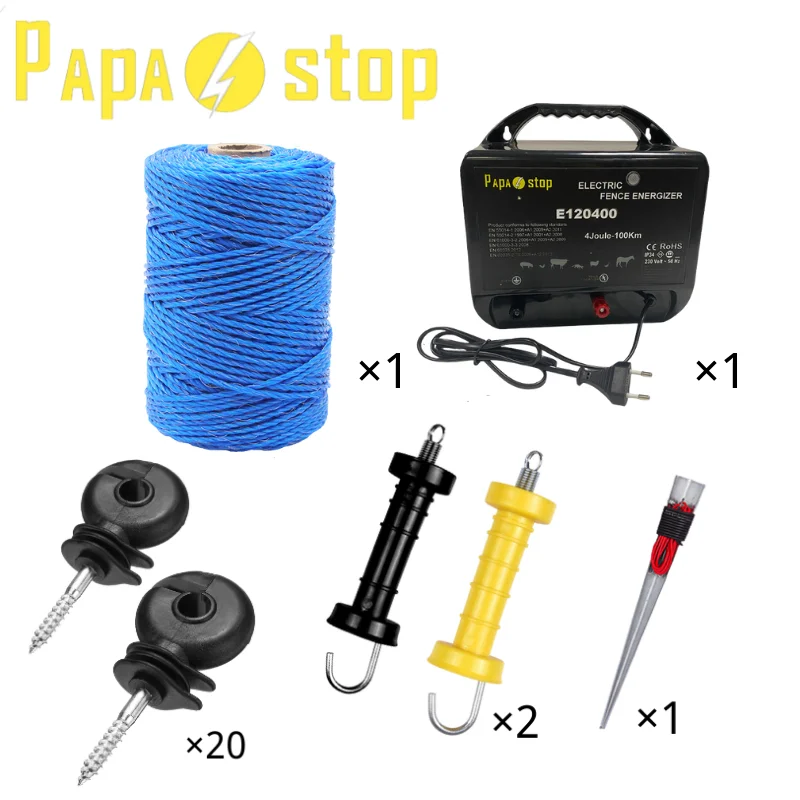 Electric Fence Energizer 4 Joule For Electric Fence Fencing Trellis