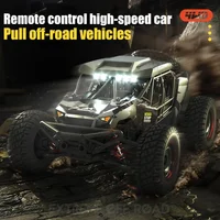 1:16 50 KM/H 4WD RC Car With LED Remote Control Off-road Cars High Speed Drift Monster Truck for Kids Toys Festivals Gifts 2