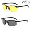 2pcs Yellow Black
