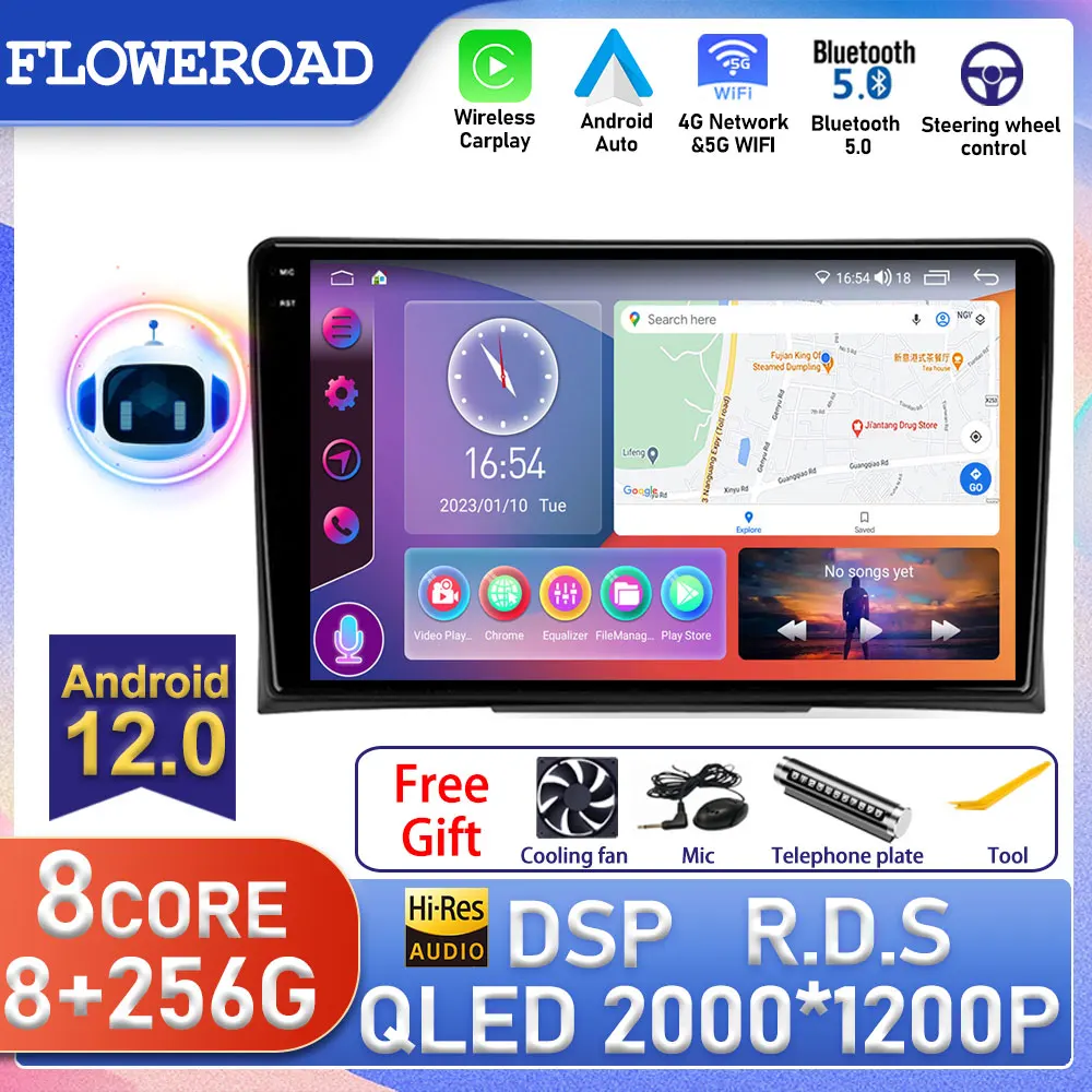 Android Auto Per Volkswagen Vw Multivan T5 2003 - 2015 Car Stereo Multimedia Player Monitor Radio Video Navigation Gps Head Unit