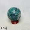 Peculiar Geode Moss Agate Ball Home Room Decoration Natural Gem Crystal Feng Shui Yoga Chakra Stone Healing Mineral Specimen 6