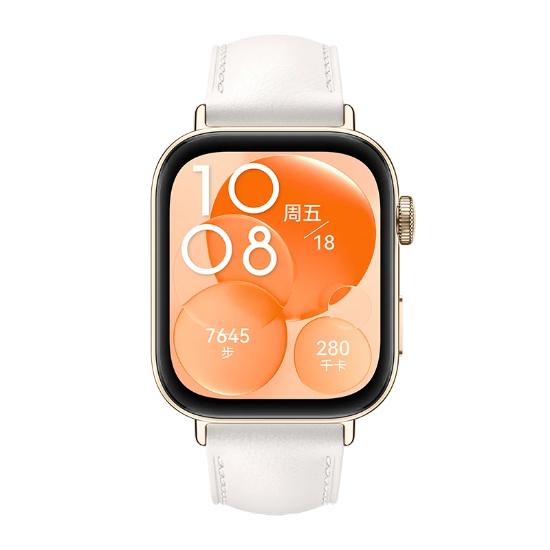 Original HuaWei Watch Fit 3 Health Monitor 5ATM Waterproof 1.82" AMOLED Screen HarmonyOS Bluetooth Call NFC GPS Smart Watch